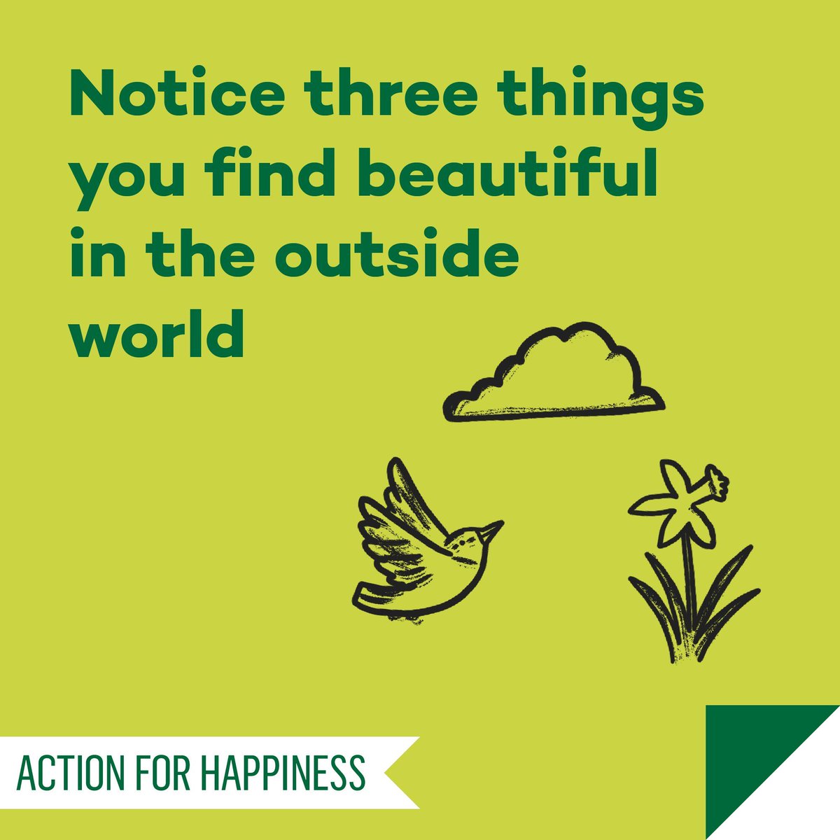 Action for Happiness tweet media