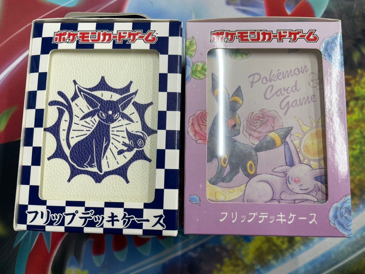 🌙✨ブイズ好き必見✨🌙 ポケモンカードゲーム フリップデッキケース