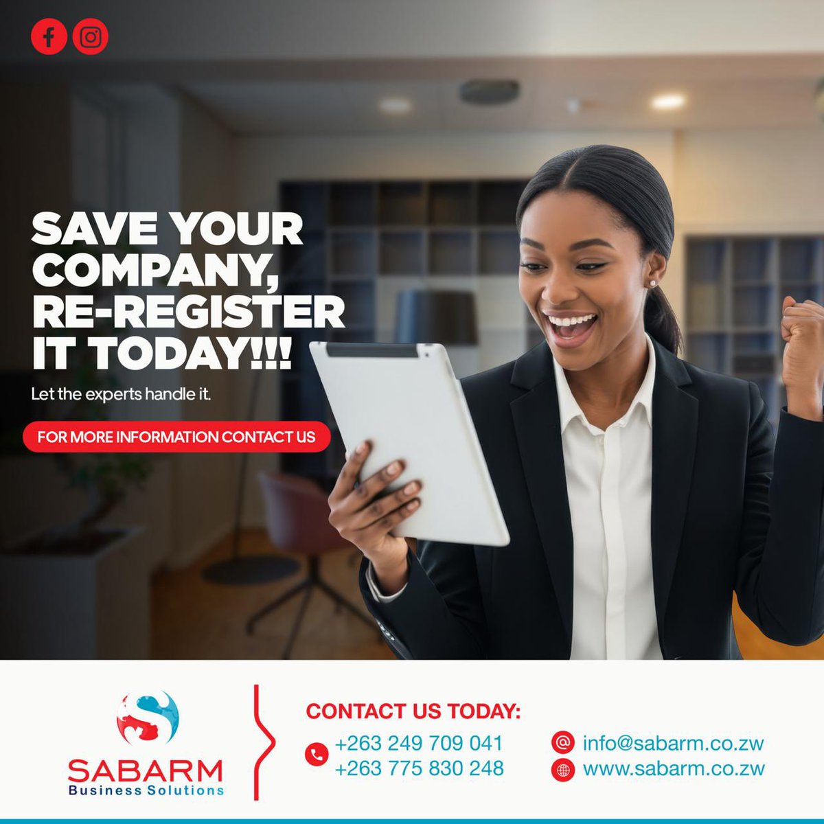 Contact Sabarm for an efficient and hassle-free service.