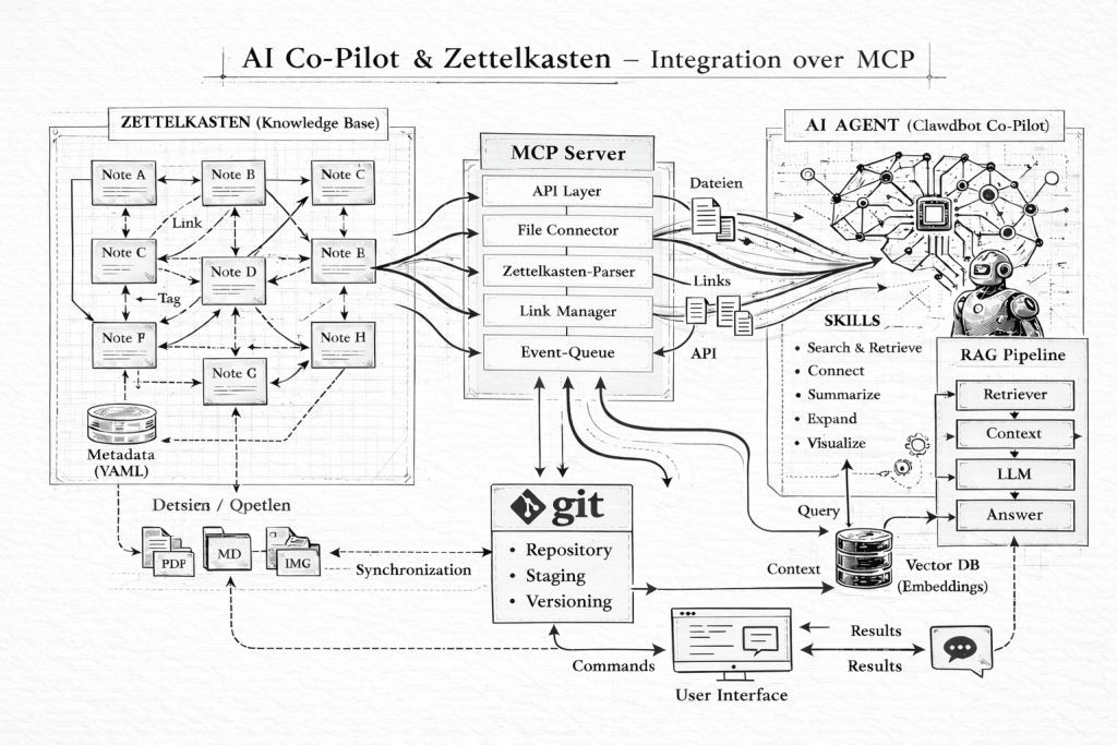 r_rbn's tweet photo. I connected an AI agent to my Zettelkasten and it changed everything. The technicalities vanished. Now I just think about ideas. https://t.co/6uOFPKjG8D https://t.co/67NlcTAJZv