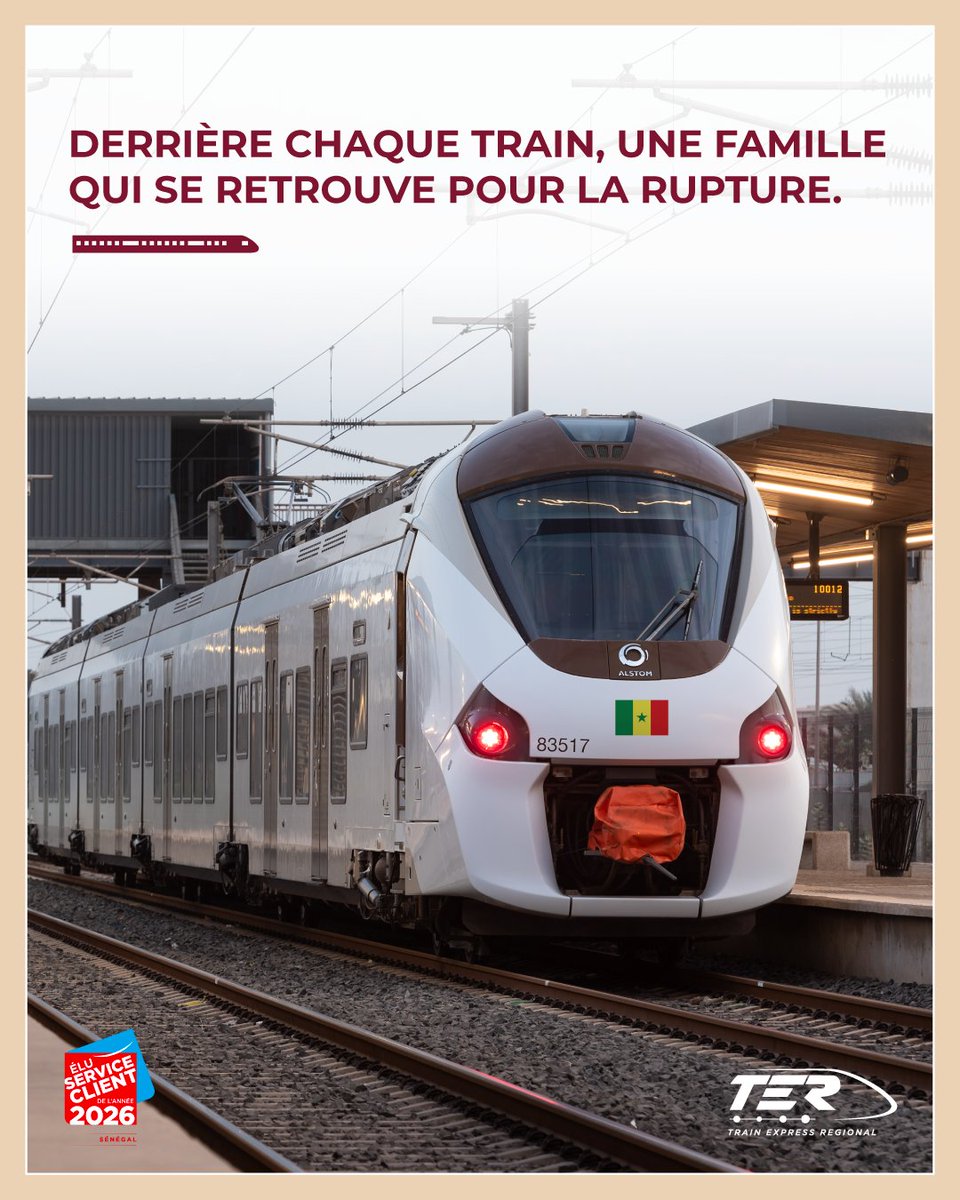 Chaque trajet compte quand il rapproche ceux qui s’attendent.

À l’approche de la rupture, le TER permet d’arriver à temps, d’éviter les embouteillages et de retrouver votre famille sans stress.

#TER #Ndogou #MomentsEnFamille #ArriverÀLHeure #SENTER #SETER