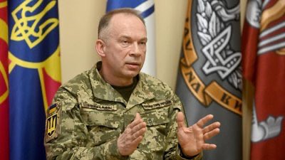 UkrReview's tweet photo. 🇺🇦❄️ Syrskyi: "We have survived this difficult "battle for the winter".

The total losses of the Russian invaders for the three winter months are about 92,850 servicemen killed and wounded, or 1,031 people per day.

During this period, the enemy lost:
322 tanks,
430 armored combat vehicles,
2,967 artillery systems,
110 MLRS,
55 air defense systems,
five aircraft,
one helicopter,
65,269 operational-tactical UAVs,
one ship and submarine each,
11,927 units of automotive equipment,
65 special equipment.

During the three winter months, we eliminated more enemy soldiers than the enemy recruited into its ranks.

We are conducting effective active actions in the Oleksandrivka and Hulyaipole directions. We are only strengthening control over Kupyansk and reducing the “population” of enemy saboteurs in the city. We continue to restrain the enemy in the area of ​​the Pokrovsk-Myrnohrad agglomeration. We are holding the line.