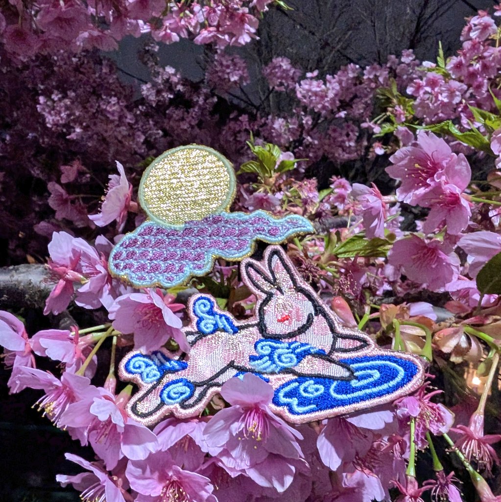 毎年恒例// 🌸限定桜パッチプレゼント🌸 今年は @factory_m_a 氏