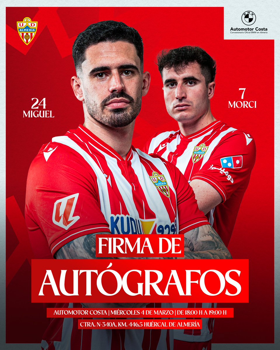 UD Almería tweet media