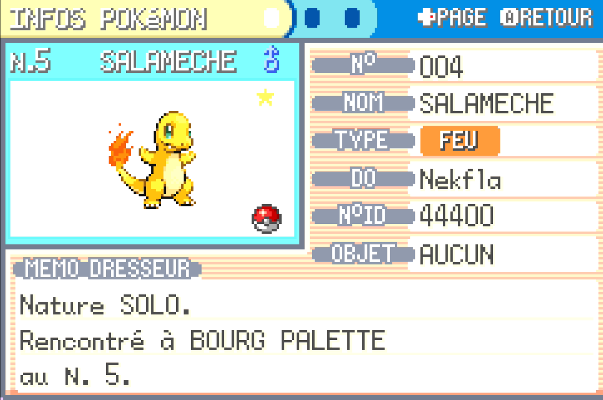 Salameche Shiny sur Rouge feu en 385 reset mdrrrr !!!
LETS GO LA REPRISE ! S'annonce lourd !
