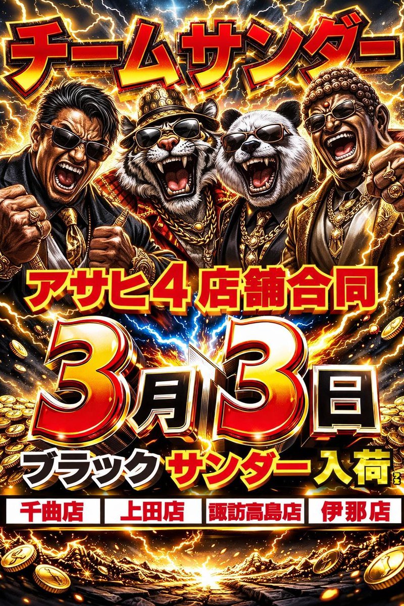 3日(火)のお品書き⑥~ 【R⑧ポスター登場🌈 新台入替 真!毎日を楽しく