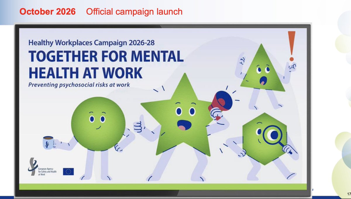 Increme_n_tal's tweet photo. 🤝 Mental Health at Work &amp; Social Dialogue: lessons learned from the IncreMe(n)tal Project
by Maurizio Curtarelli (@EU_OSHA -OSHA): https://t.co/GabrKsRGzg https://t.co/TrEB9ZzptH