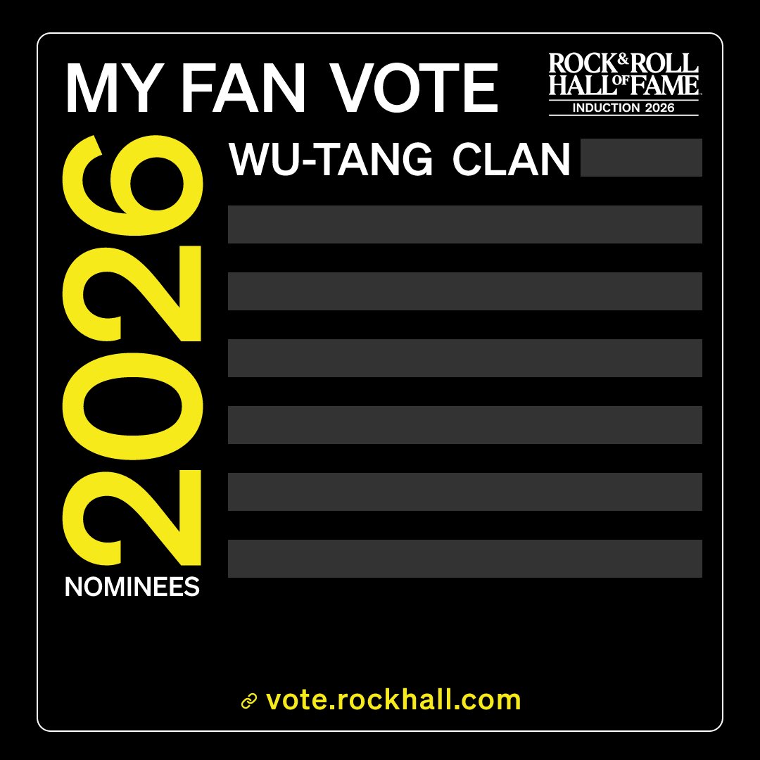 ThemDixonBoys's tweet image. 👐 Wu-Tang 👐 

@WuTangClan @wuwear @RZA @methodman @GhostfaceKillah #RipPower 

vote.rockhall.com/share/nominee0… #RockHall #FanVote #WuTang