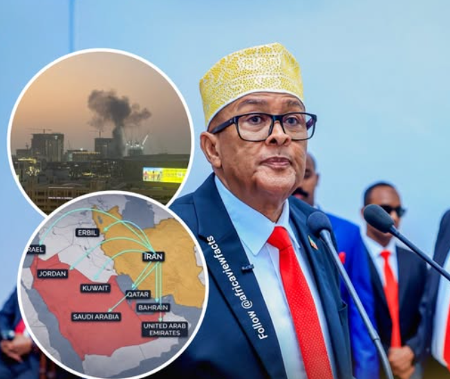 AfricanHub_'s tweet photo. Somaliland has strongly denounced the recent Iranian strikes targeting the United Arab Emirates, Qatar, Kuwait, Bahrain, Saudi Arabia, and Jordan.

The breakaway region of Somalia expressed full solidarity with the Gulf states, rejecting what it described as unprovoked aggression and warning that such actions threaten regional peace and stability.
