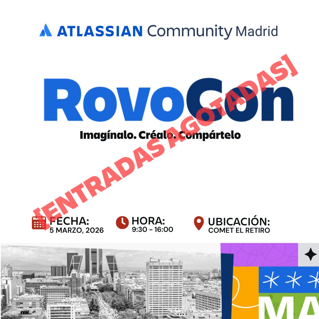 Atlassian Madrid (ACE) tweet media