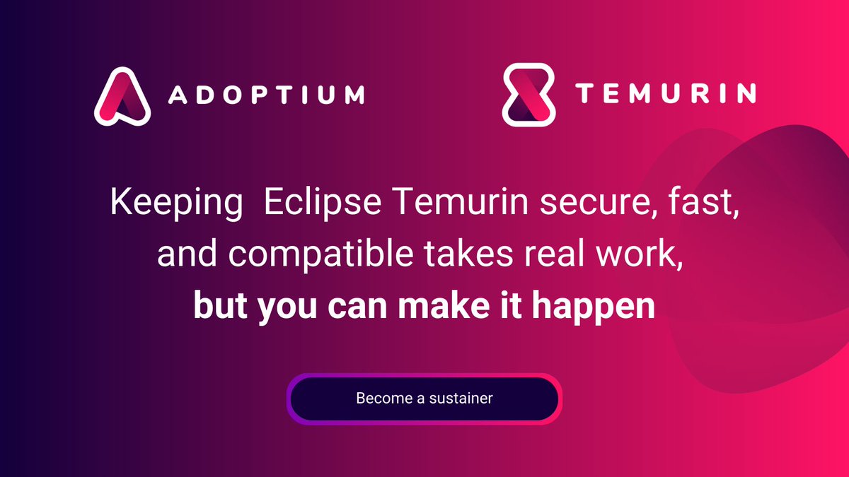 Eclipse Adoptium tweet media