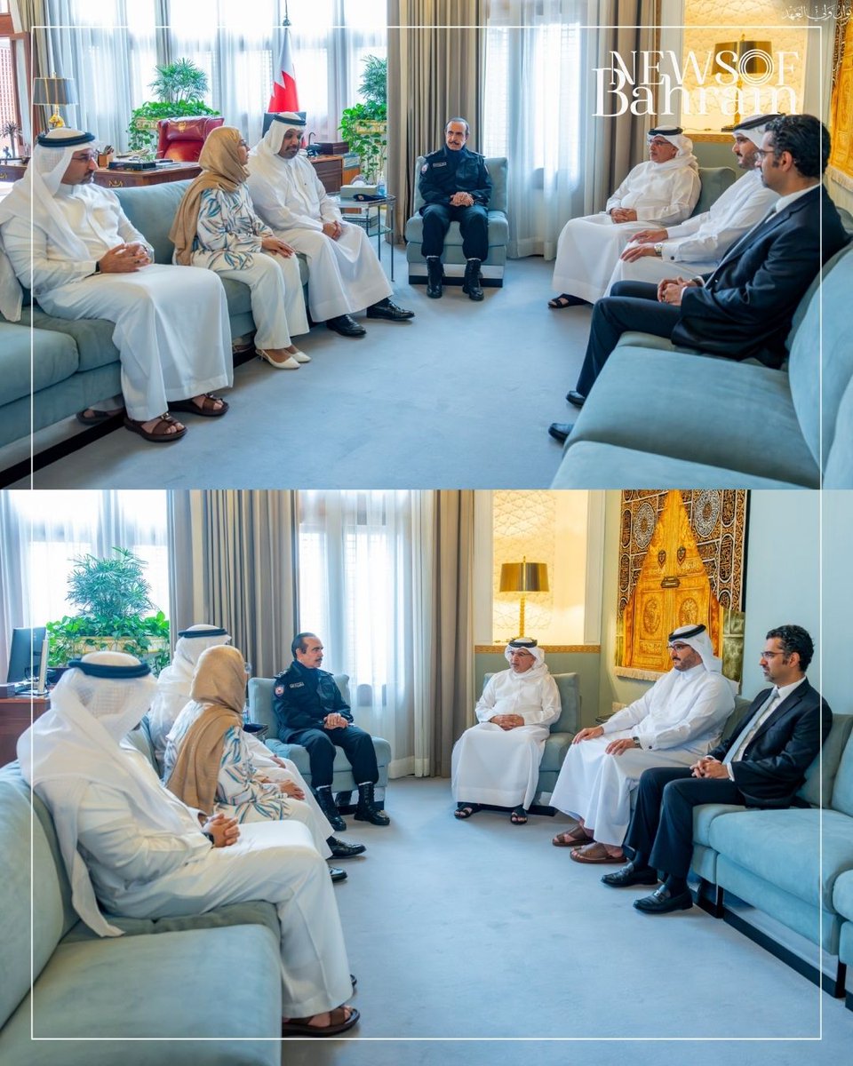 His Royal Highness the Crown Prince and Prime Minister, Salman bin Hamad Al Khalifa, received a detailed briefing on the latest developments in security, health, commercial, and municipal services across the Kingdom of Bahrain.
#NewsofBahrain #news #Bahrain #Manama
