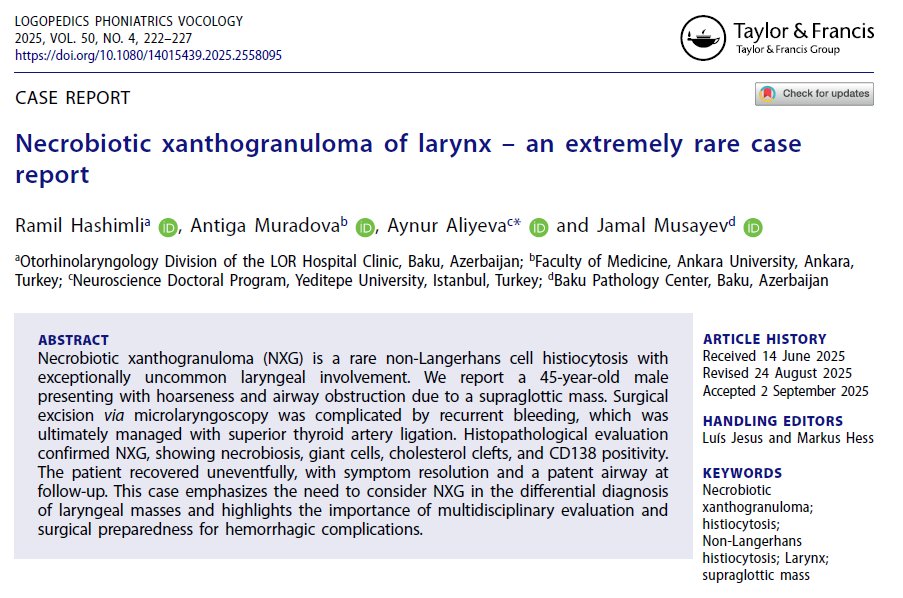 Logopedics Phoniatrics Vocology tweet media