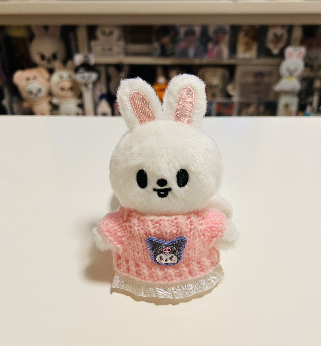 Lee_Mi30_Know's tweet photo. かわいいソンムル届いた〜
嬉しいな✨✨
お耳がピンクだから
お洋服もピンクかわいい💕
ステキな贈り物🎁ありがとう💓

#リービット #LeeKnow #leebit #リノ #StrayKids https://t.co/U9cx4jhwb9