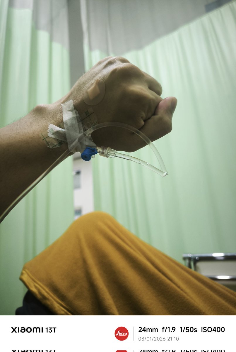 Haha hihi, dan kemarin tiba tiba igd 😊