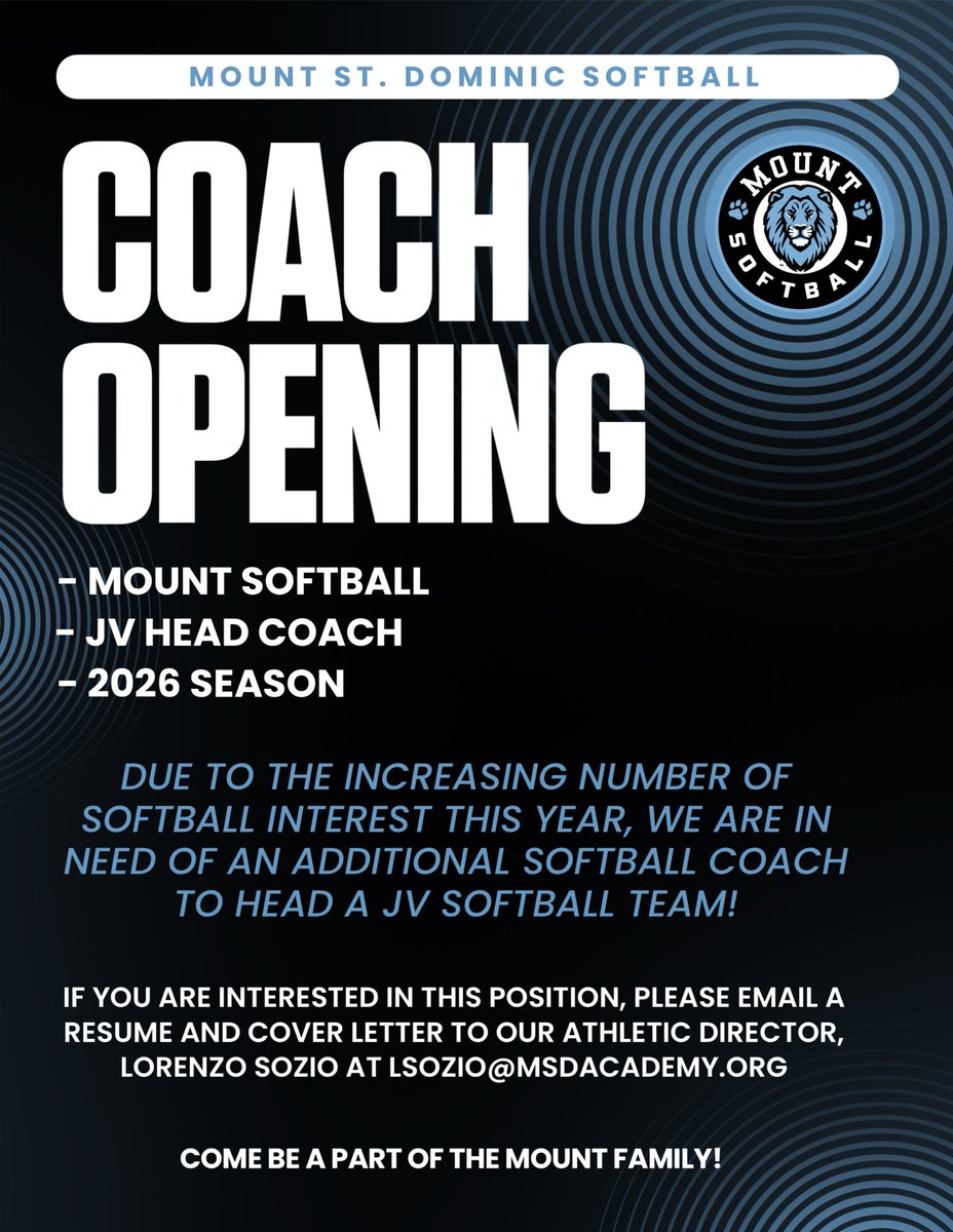 MSDA Softball tweet media