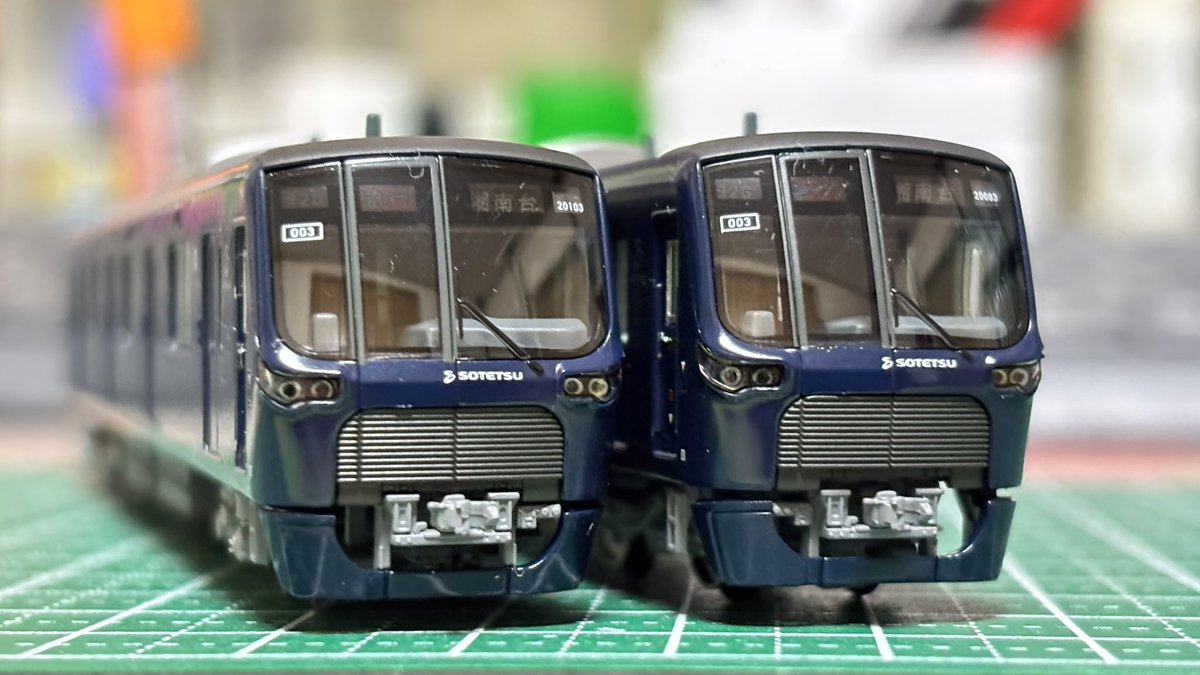 ポポンデッタの相鉄20000系を導入！ この出来で初回品と値段が変わら