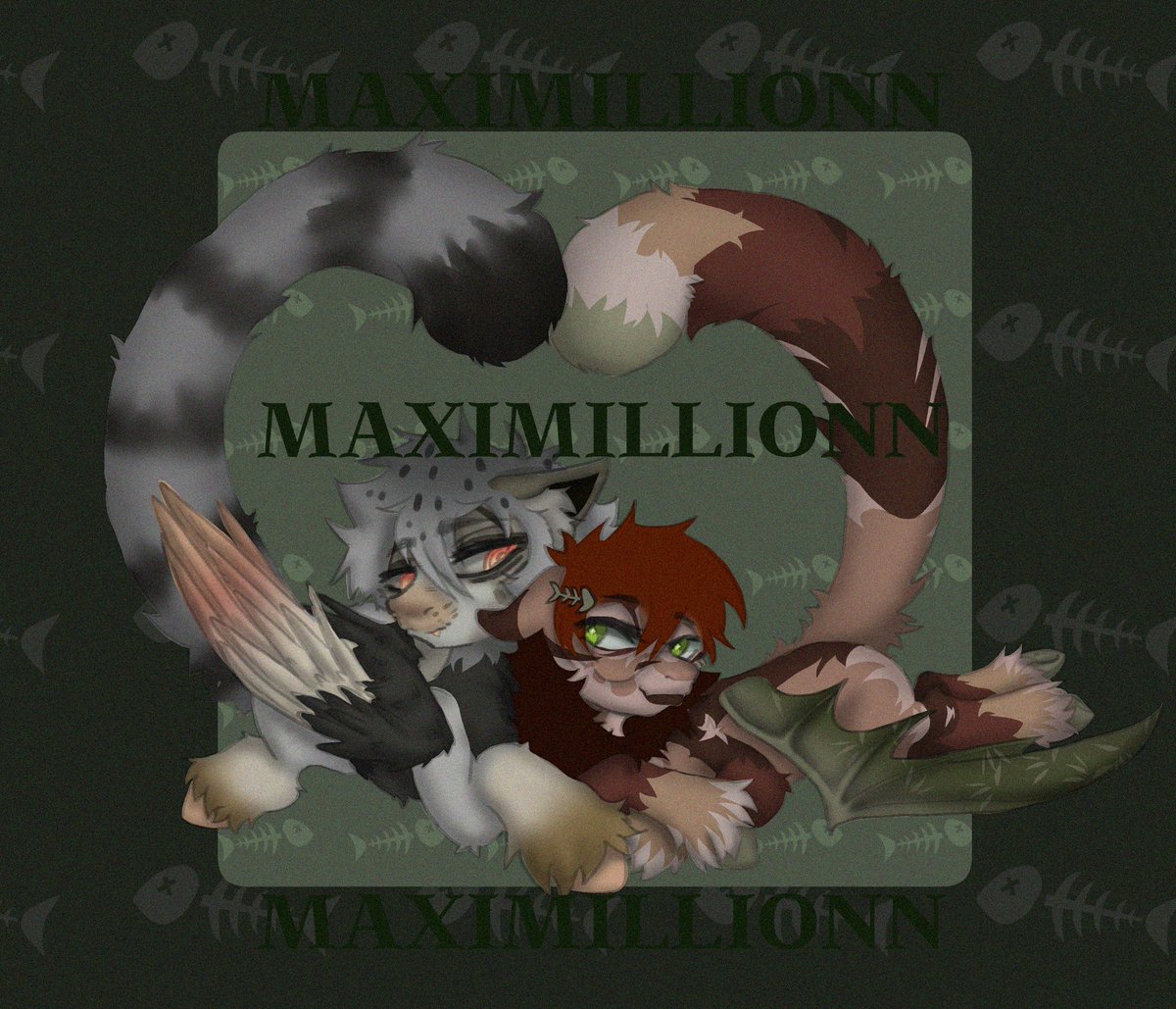 you know I gotta draw me and my mans fursonas as ponies, it is just a rule now