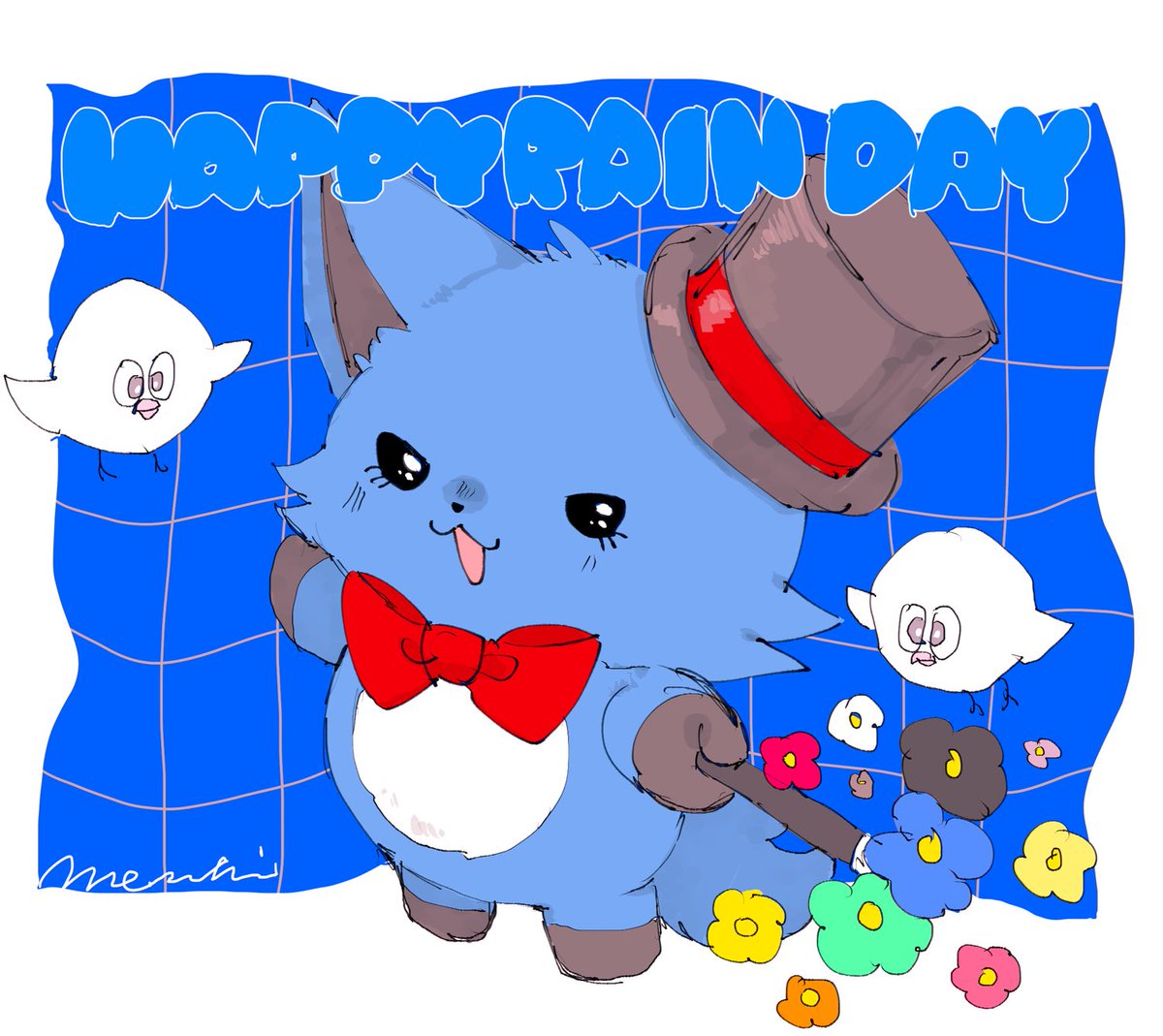 さぷら～～いず‼️🎩🪄
#HAPPYRAINDAY