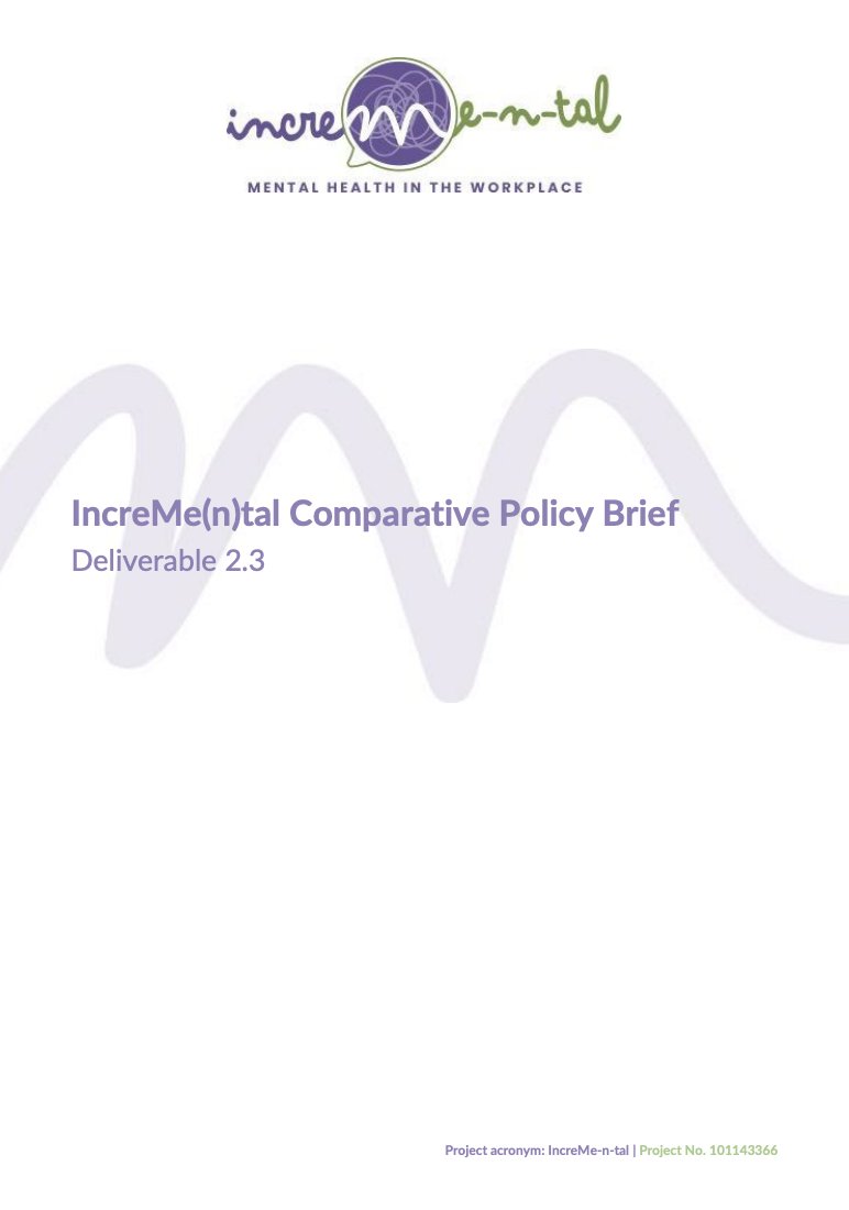 Increme_n_tal's tweet photo. 📄 Evidence meets policy: explore the IncreMe(n)tal comparative policy brief by @CELSI_Ba  – presentation (https://t.co/AjGPJgL1zI) and full text (https://t.co/9qwntIjdKe) now available. https://t.co/u9C2NxS5qF