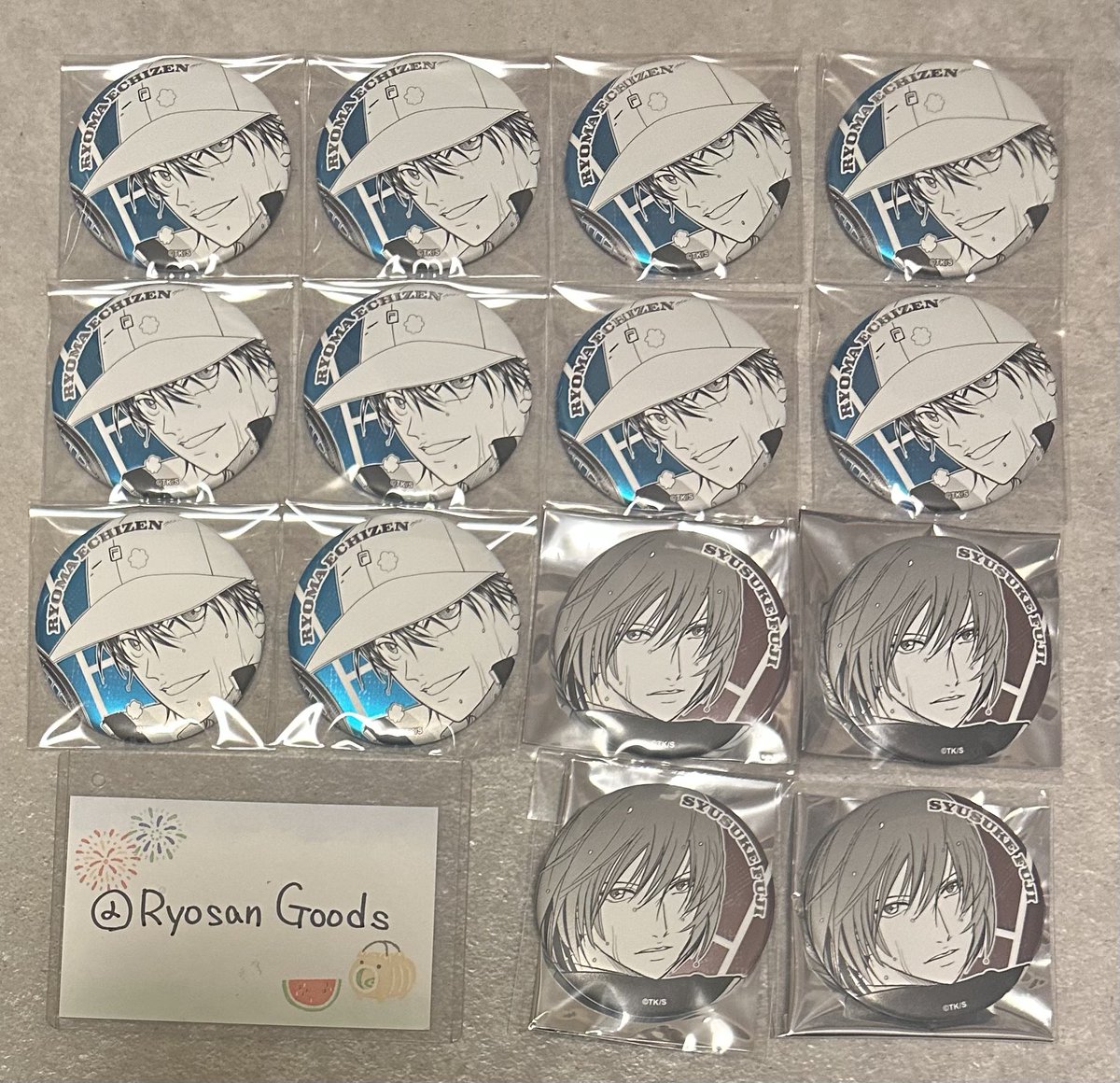 譲渡】 新テニスの王子様 テニプリ デコレクション 缶バッジ デコレ缶