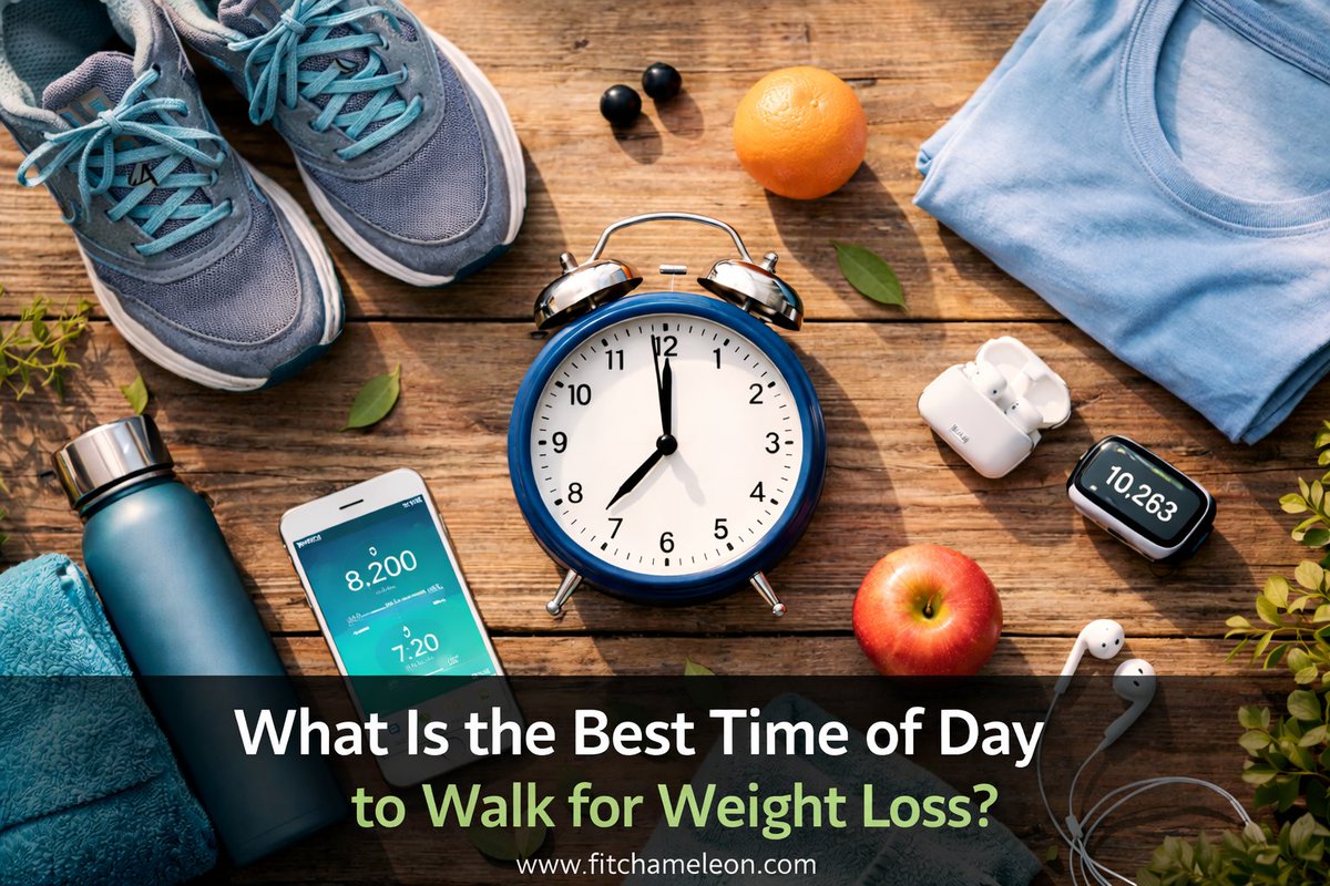 What is the best time of day to walk for weight loss?
Morning isn’t automatically better. Evening isn’t worse.
Consistency usually matters more than timing.
Full article:
fitchameleon.com/what-is-the-be…
#Walking #WeightLoss #FatLoss #HealthyHabits