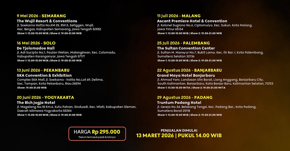 JASTIP TIKET TICKETING SERVICE tweet media