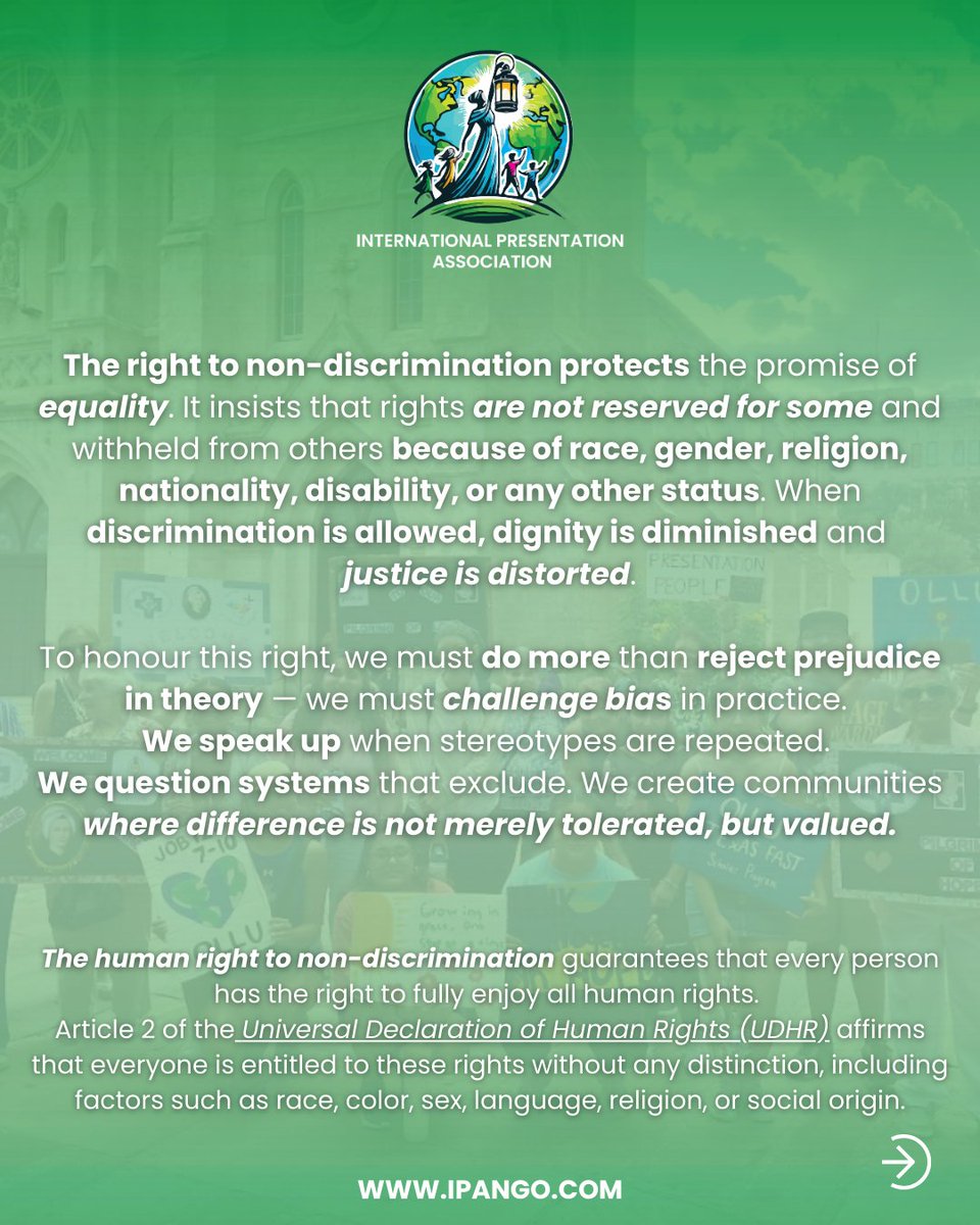 International Presentation Association at the UN tweet media