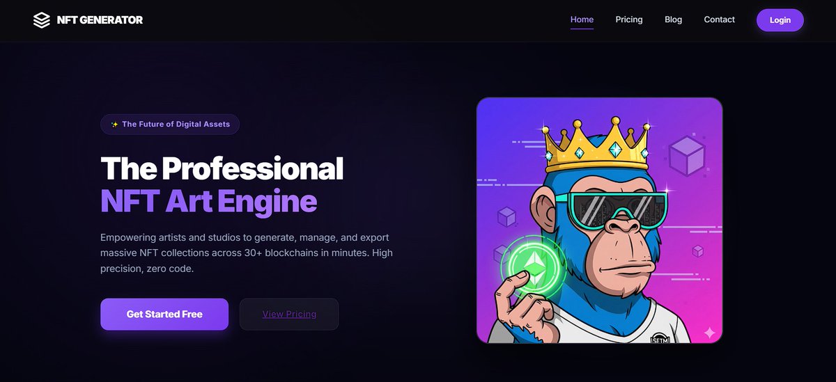 NFT COLLECTION GENERATOR (@nft_generatar) / Posts / X