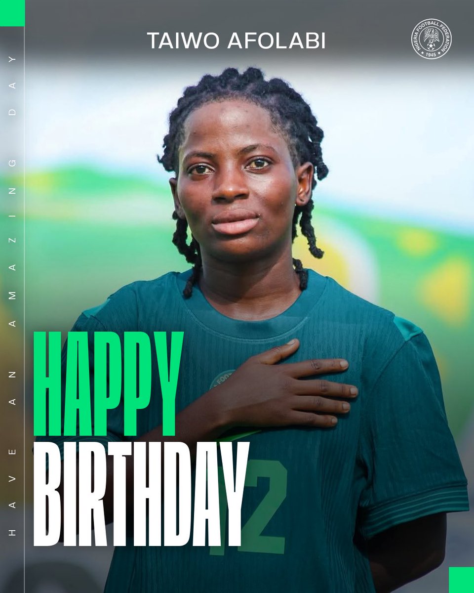 Happy birthday <a href="/Tewogbola14/">Taiwo Afolabi</a> 💚