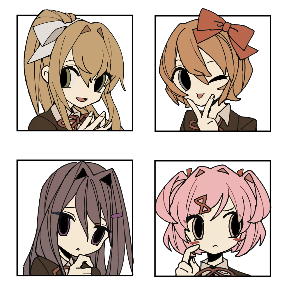 What color should each background be?
#DDLC