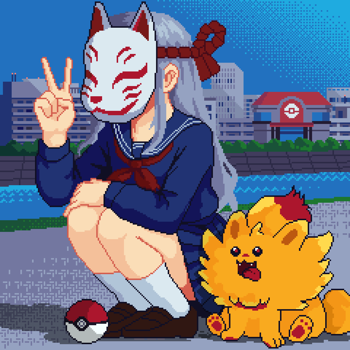 coppters ~🦊 ドット絵✨ tweet media