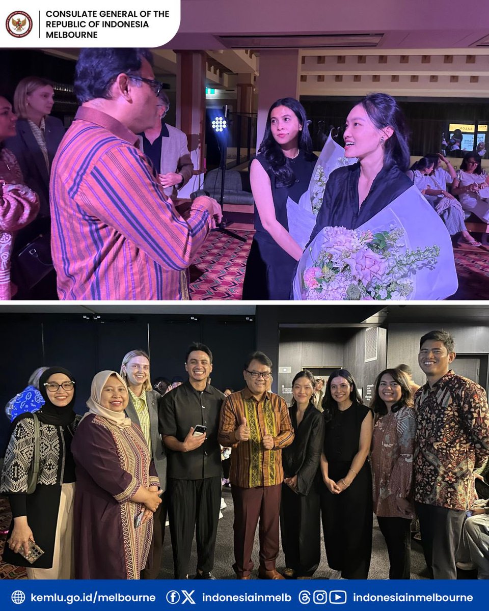 IndonesiaInMelb's tweet image. Celebrating Indonesian Design at The 2026 Melbourne Fashion Festival. 

Read the full article: 
kemlu.go.id/melbourne/beri…

#IniDiplomasi #IndonesiaUntukDunia #DemiNKRI #IndonesianWay #RintisKemajuan