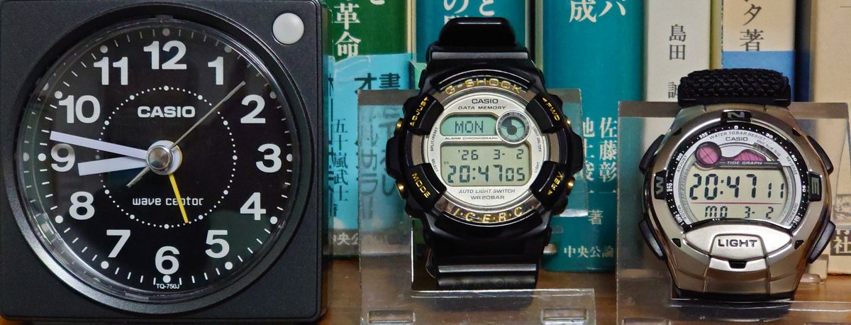 CCR_EASYRIDER's tweet photo. 1日遅れてしまいました(^-^;が、2ヵ月過ぎてこのようになっております。チプカシは+3秒位。DWの方は-3秒か。ちょっと意外。これまではDWがもっと月差が小さかったな―。
#g-shock
#チプカシ https://t.co/hBS7p7lIlz