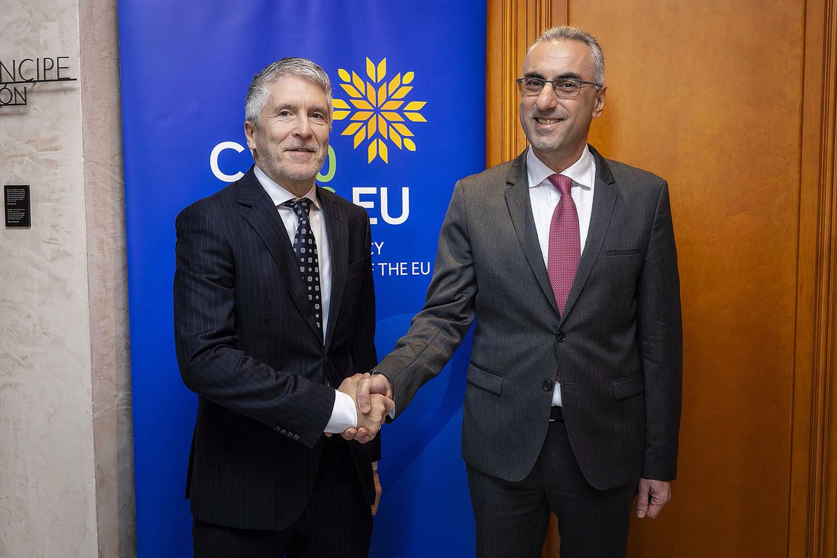 interiorgob's tweet photo. 📆 Grande-Marlaska asiste al desayuno de trabajo organizado por la @CyprusinSpain con los embajadores de los Estados miembros de la Unión Europea. 

🇪🇺 En el marco de la Presidencia de #Chipre del @EUCouncil. https://t.co/roLGEPONxW