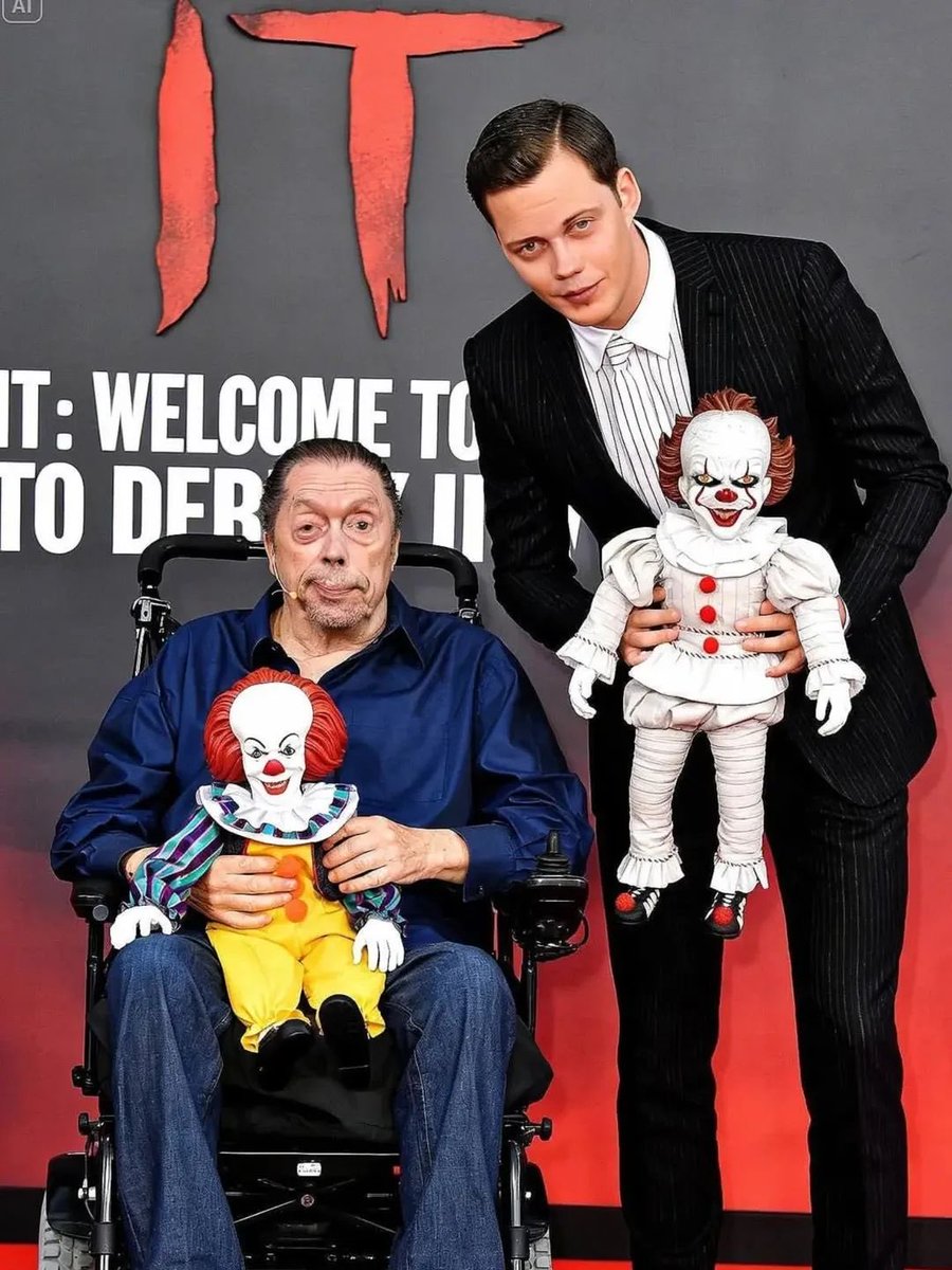 “IT”:
Porque se juntaron los dos actores y dan un miedo terrible