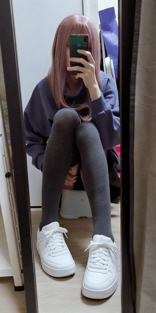Monia7679's tweet photo. #男娘 #绝对领域 #伪娘 #灰丝 
解锁了奇怪的灰袜外出穿搭 https://t.co/PkU9J8b8n9