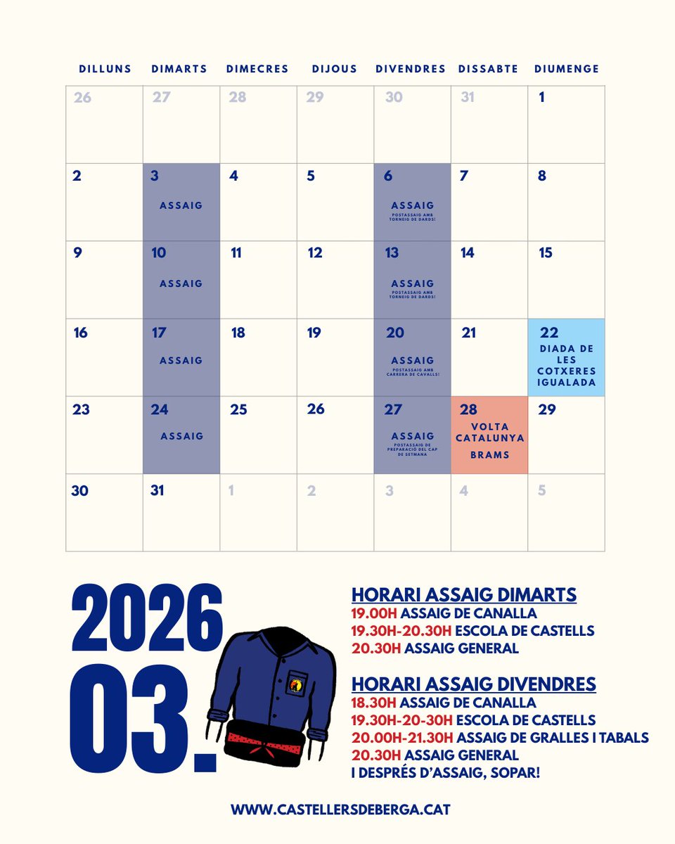 Castellers de Berga tweet media