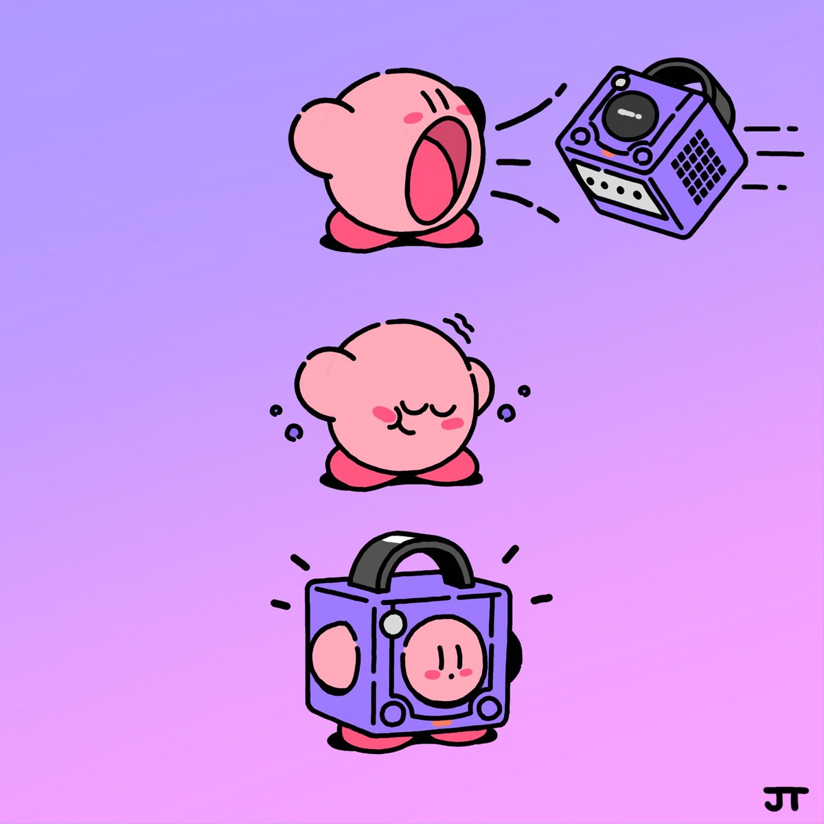 Yamafuda's tweet image. 😃 #Fusion #Kirby #Gamecube
Artiste: @JamesTurner_42