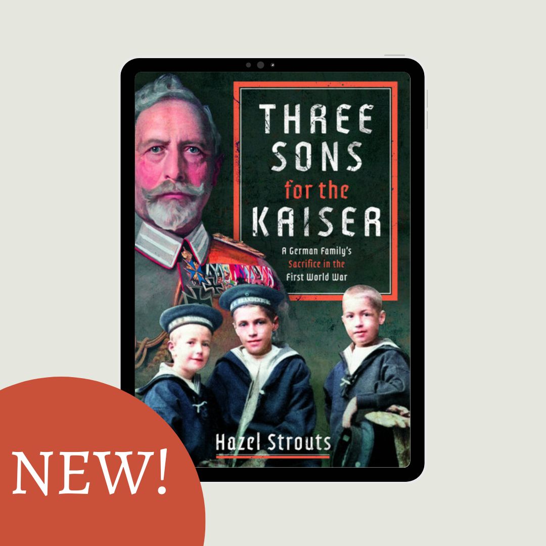 #New 📲 Now available for eBook download: 📲

📖 Three Sons for the Kaiser by Hazel Strouts 

🔗 buff.ly/zZMQogG