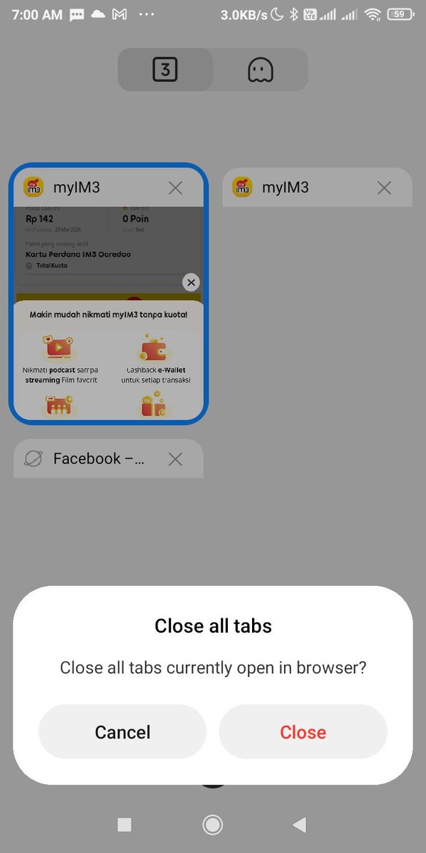 yerzhl's tweet photo. @CareIM3 @indosatim3 @triindonesia kalian kalo promo tuh beretika ya jangan brengsek kaya gini! Pakai emergency broadcast dan buka browser orang sembarangan sampai buka tab lebih dari 1 !!! Tidak beretika sama sekali!! https://t.co/UkYf2oe5yH