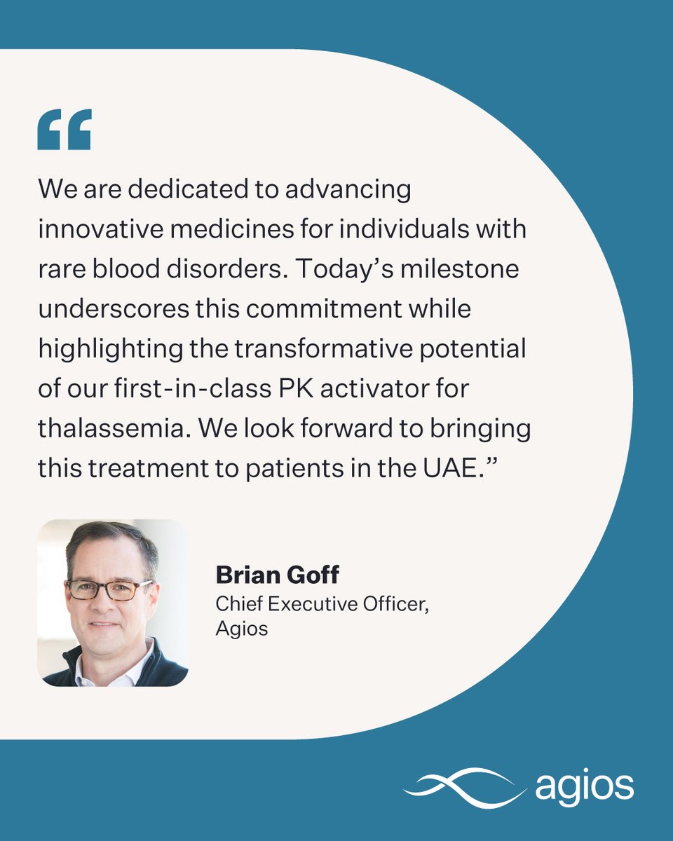 Agios tweet media