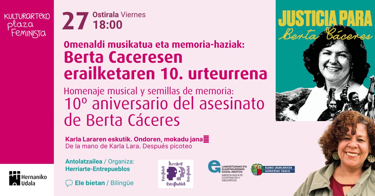 Hernani Kulturarteko Plaza Feminista tweet media