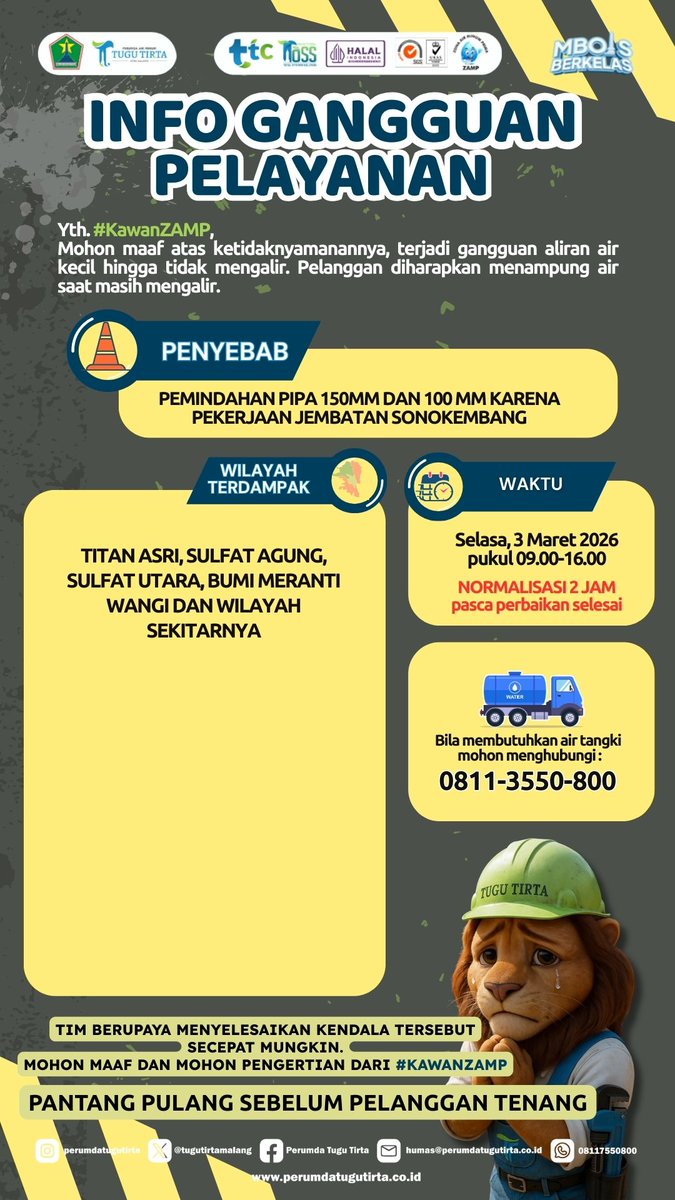 Perumda Tugu Tirta tweet media