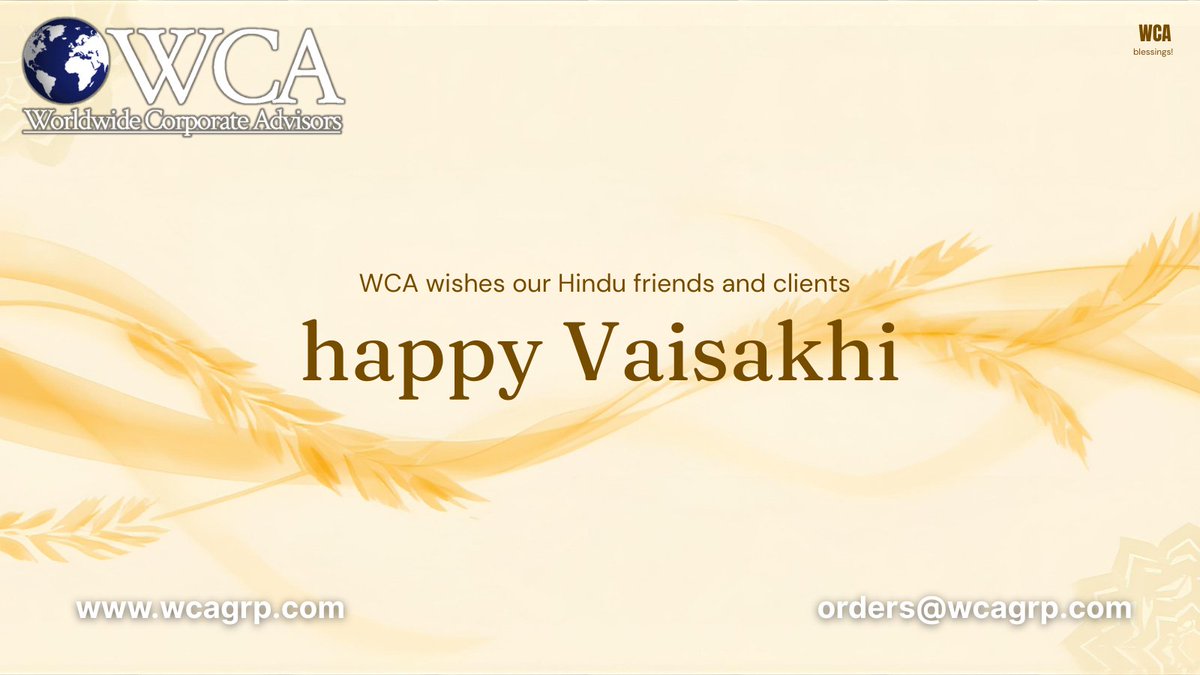 Wishing all of our friends and clients a happy Vaisakhi! ✨