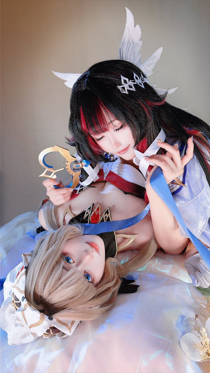 🪽Fatui Harbingers No.3 &amp; No.7⚙️

#sandbina 
#dovedoll
#GenshinImpact