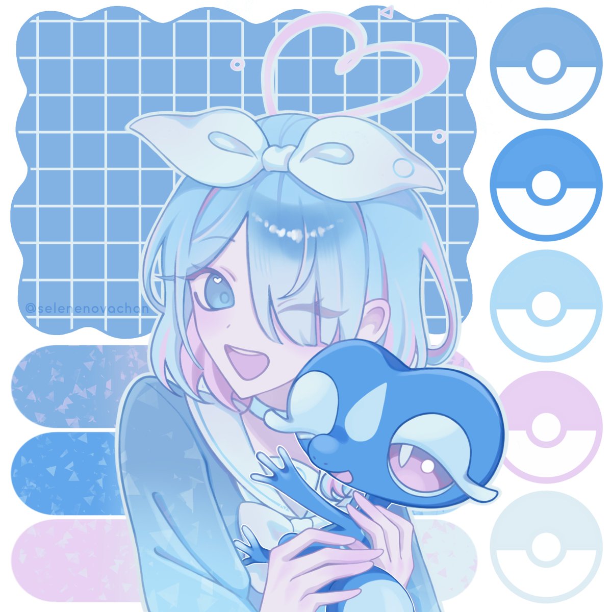 🐳🦎🌊

#PokemonWindsWaves #BlueArchive #ポケモン風波 #ブルアカ