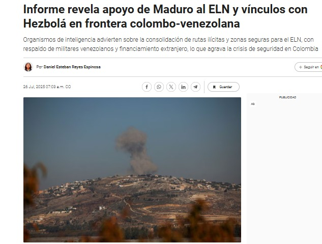 Enrique_GomezM's tweet photo. Cómo no va a estar desesperado @petrogustavo con el derrocamiento del régimen genocida en Irán si ha sido uno de los patrocinadores de régimenes terroristas de izquierda en Latinoamérica. La dictadura que cae, la teocracía asesina en Irán también le ha dado recursos a terroristas como el ELN, demostrado y documentado. De ahí la molestia del autócrata local. Lloran cuando caen dictadores, pero callan cuando terroristas amenazan la democracia como en Colombia 🇨🇴.