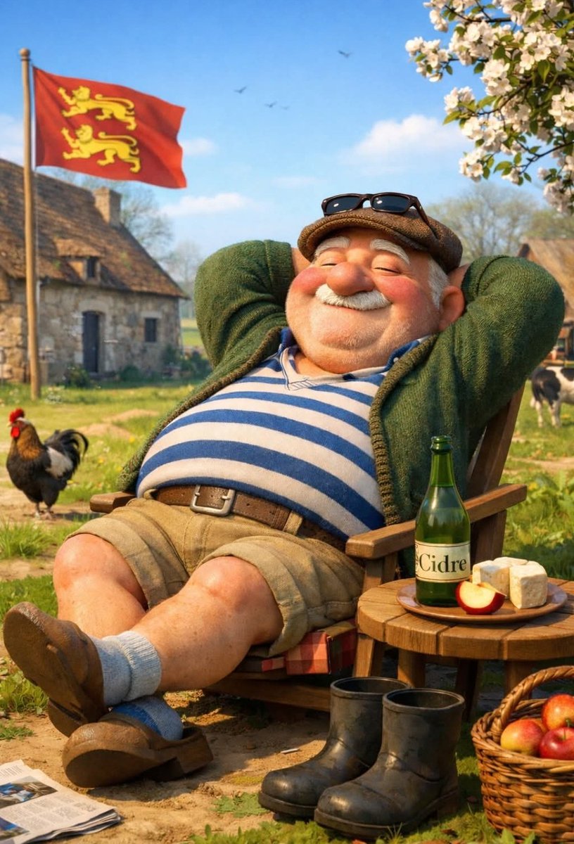 On a du soleil ! #Normandie 🩵