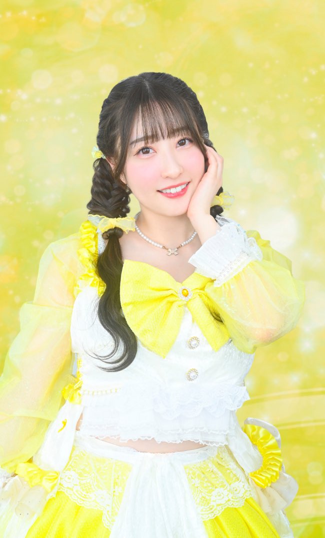 AiCatch_'s tweet photo. 愛♡きゃっち🎀🪽
∴∵∴ ୨୧ 新メンバー発表୨୧ ∴∵∴ 

💛白石ねおん💛𓊆@neon_shiraishi𓊇
メンバーカラー：イエロー
MBTI：ISFP

ܸ⁺˳✿⏦۠₊⁺ぽかぽかスマイル担当⁺ ˳✿⏦۠₊

#あいきゃっち #AiCatch https://t.co/CrBjUHSdEJ
